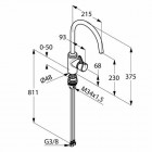 Kludi Bingo Star bateria kuchenna jednouchwytowa Bajonett podokienna