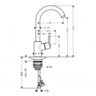 Hansgrohe Talis S Variarc bateria kuchenna