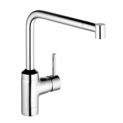 Kludi L-ine bateria kuchenna z wyciąganą wylewką