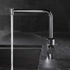 Kludi L-ine bateria kuchenna z wyciąganą wylewką