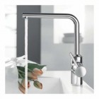 Kludi L-ine bateria kuchenna Bajonett podokienna