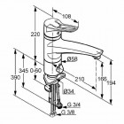 Kludi MX bateria kuchenna Multi