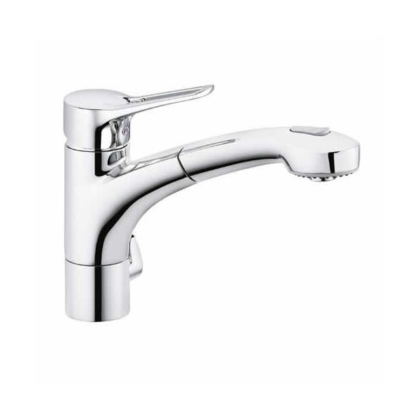 Kludi MX bateria kuchenna Multi z wyciąganą wylewką