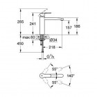 Grohe Eurostyle Cosmopolitan bateria kuchenna 31124002