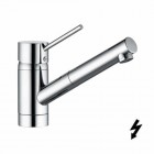 Kludi Scope bateria kuchenna wyciągana wylewka do bezciśnieniowych podgrzewaczy