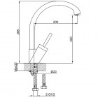 Kohlman bateria kuchenna jednouchwytowa QB146M