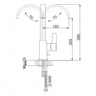 Kohlman bateria kuchenna jednouchwytowa QB140D
