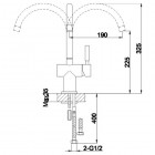 Kohlman bateria kuchenna jednouchwytowa QB140R