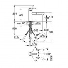 Grohe Concetto bateria kuchenna do bezciśnieniowych podgrzewaczy wody 31214001