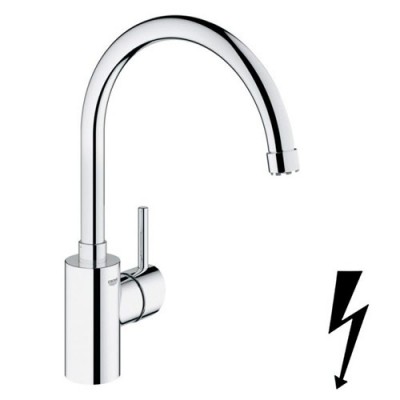 Grohe Concetto bateria kuchenna wysoka do bezciśnieniowych podgrzewaczy wody 31132001