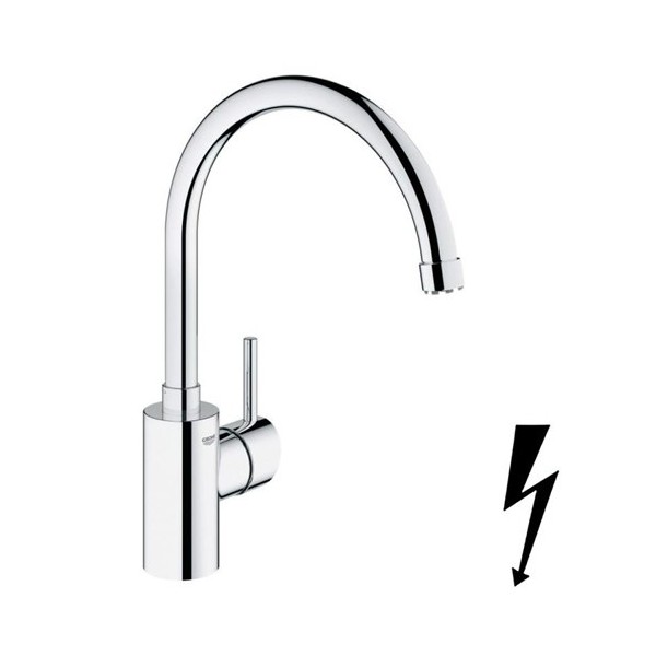 Grohe Concetto bateria kuchenna wysoka do bezciśnieniowych podgrzewaczy wody 31132001