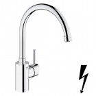 Grohe Concetto bateria kuchenna wysoka do bezciśnieniowych podgrzewaczy wody 31132001