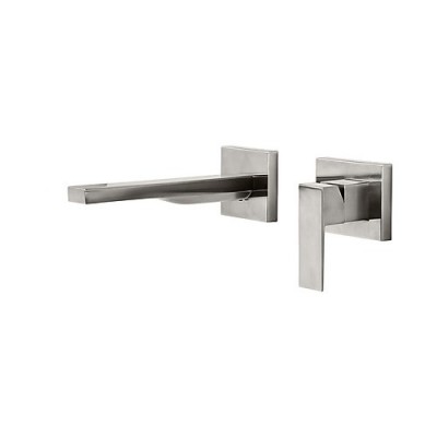 Tres Cuadro Exclusive bateria kuchenna ścienna 2 długości, stal 00620012AC