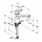 Kludi Objecta bateria kuchenna do bezciśnieniowych urządzeń grzewczych 325750575