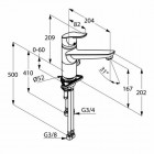 Kludi Objecta bateria kuchenna do bezciśnieniowych urządzeń grzewczych 325770575
