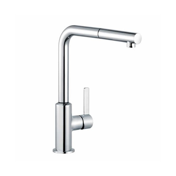 Kludi L-ine S bateria kuchenna z wyciąganą wylewką 408510575