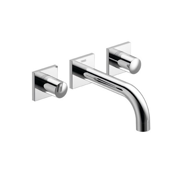 Tres Project Tres bateria kuchenna ścienna wylewka 164 mm 21115101