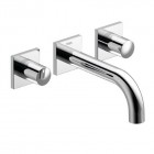 Tres Project Tres bateria kuchenna ścienna wylewka 164 mm 21115101
