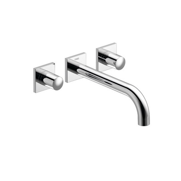 Tres Project Tres bateria kuchenna ścienna wylewka 214 mm 21115201