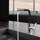 Kludi L-ine S bateria kuchenna z wyciąganą wylewką 408518775