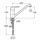 Roca Monodin-N bateria kuchenna A5A8798C00