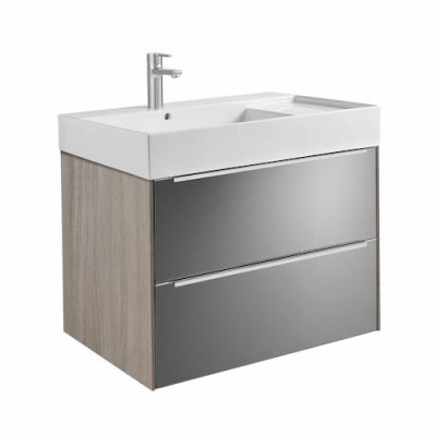 Roca Inspira zestaw łazienkowy Unik 80 cm z szufladami