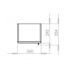 Koło Traffic słupek wiszący 36x180x29,5 cm