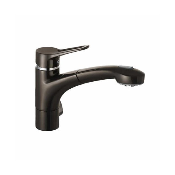 Kludi MX bateria kuchenna Multi z wyciąganą wylewką chrom/mokka 399458262