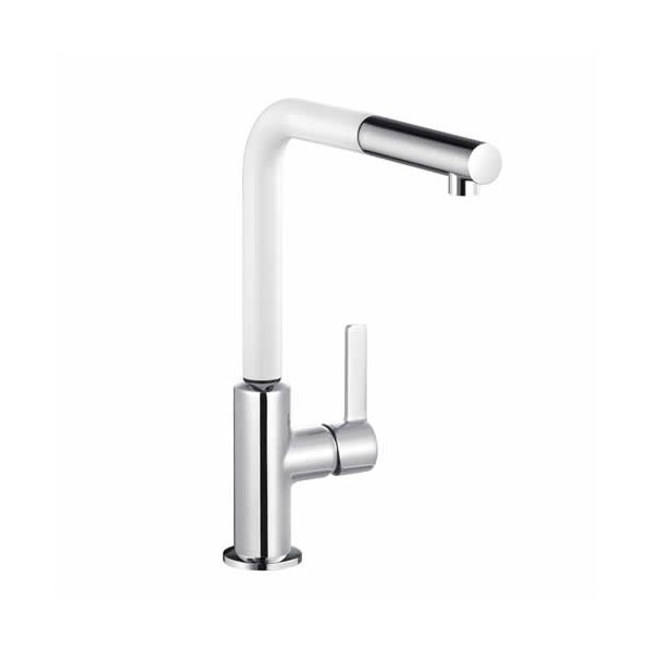 Kludi L-ine S bateria kuchenna z wyciąganą wylewką 408510575