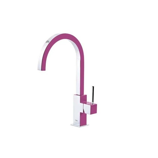 Tres Cuadro Exclusive bateria kuchenna fioletowy/chrom 130497VI