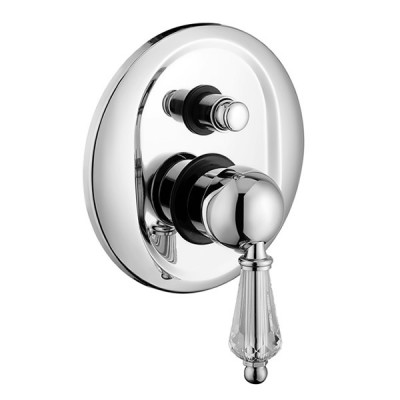 Gaboli Luigi Imperial Swarovski bateria natryskowa podtynkowa z przełącznikiem retro