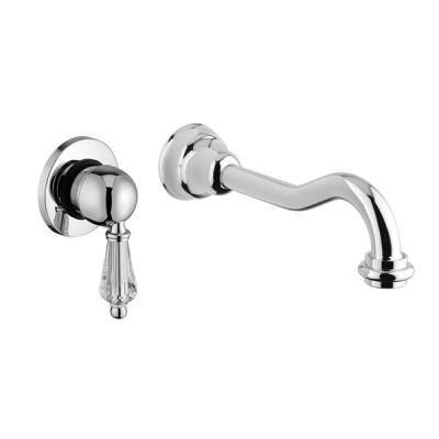 Gaboli Luigi Imperial Swarovski bateria umywalkowa ścienna retro