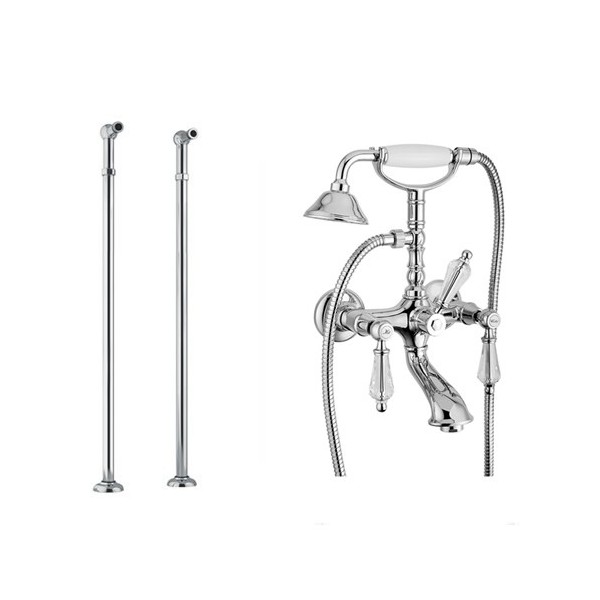 Gaboli Luigi Armonia Swarovski bateria wannowa + nogi retro
