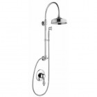 Gaboli Luigi Imperial Swarovski kolumna natryskowa z baterią podtynkową retro