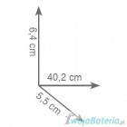 Gedy Sissi wieszak na ręcznik 40 cm