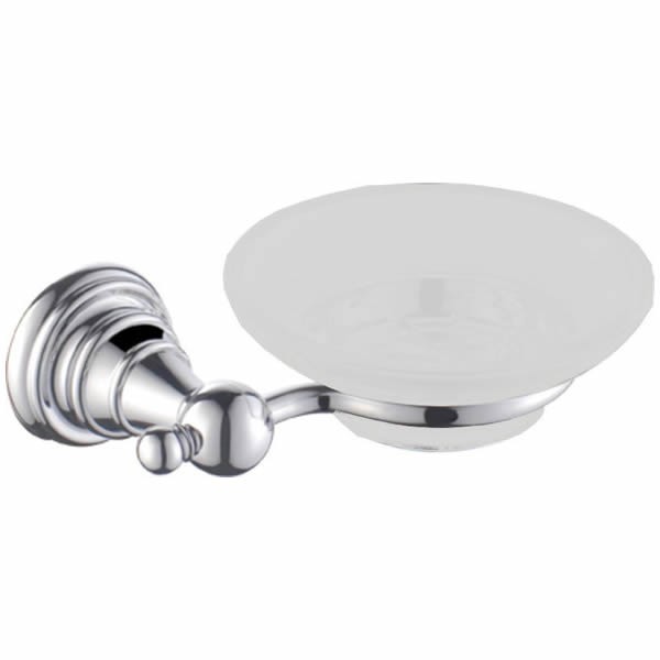 Sapho Diamond mydelniczka szklana chrom