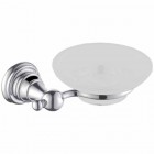 Sapho Diamond mydelniczka szklana chrom