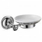 Sapho Astor mydelniczka ceramiczna chrom