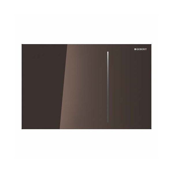 Geberit Sigma 70 przycisk spłukujący 8 cm białe szkło 115625SI1
