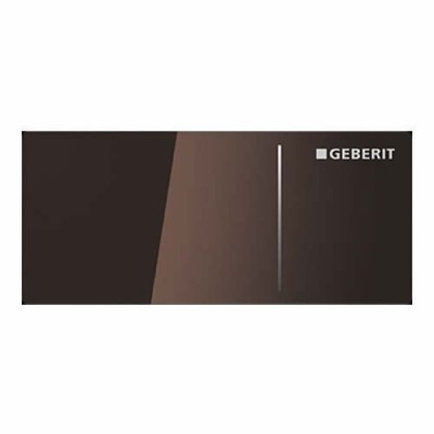 Geberit Sigma Typ 70 przycisk spłukujący 8 cm zdalny szkło białe 115635SI1