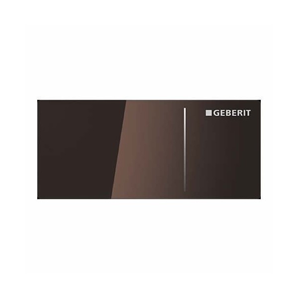 Geberit Sigma Typ 70 przycisk spłukujący 8 cm zdalny szkło białe 115635SI1