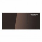 Geberit Sigma Typ 70 przycisk spłukujący 8 cm zdalny szkło białe 115635SI1