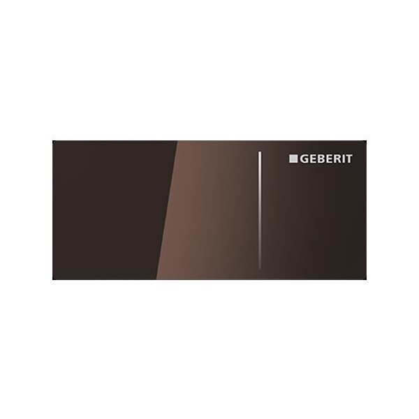 Geberit Sigma Typ 70 przycisk spłukujący 12 cm zdalny białe szkło115630SI1