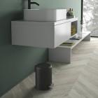 Gedy Kubełek na śmieci 3 l czarny mat