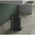 Gedy Kubełek na śmieci 5 l czarny mat 2709/CZAR