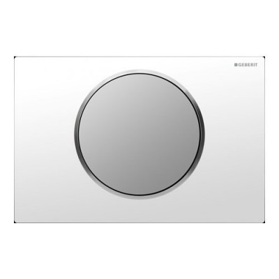 Geberit Sigma 10 przycisk spłukujący biały/chrom/biały 115758KJ5