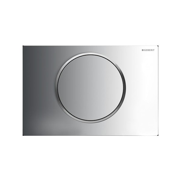Geberit Sigma 10 przycisk spłukujący biały/chrom/biały 115758KJ5