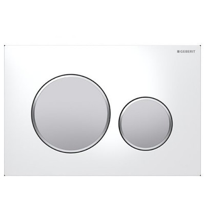 Geberit Sigma 20 przycisk spłukujący biały/chrom/bialy 115882KJ1