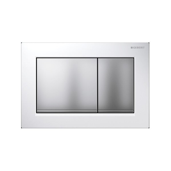 Geberit Omega 30 przycisk spłukujący biały/chrom/biały 115080KJ1