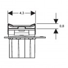 Geberit odpływ liniowy 30-90 cm CleanLine20